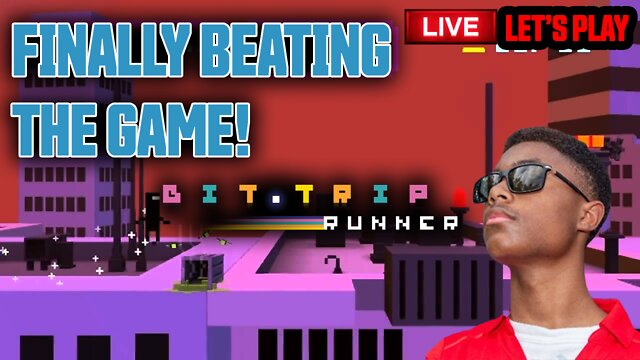 FINALLY Beating The Game - Bit.Trip Runner (Live Let's Play)