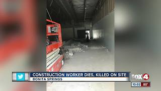 Man killed in construction accident in Bonita Springs