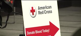 Red Cross blood drive in Las Vegas