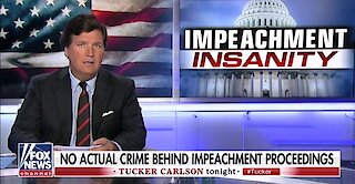 Tucker mocks Adam Schiff for gleeful impeachment celebration