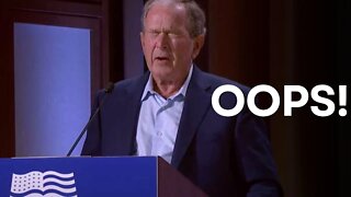 OMG: George W. Bush Makes The Greatest Gaffe Ever!
