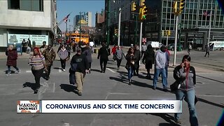 Concerns about COVID-19 and sick leave