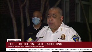 Baltimore Police Commissioner Harrison speaks on Federal Hill shooting