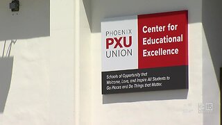Drive thru graduation for Phoenix Union high school seniors