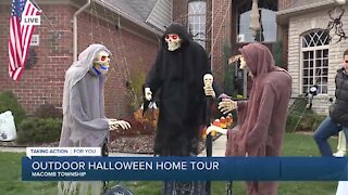 Outdoor Halloween Home Tour