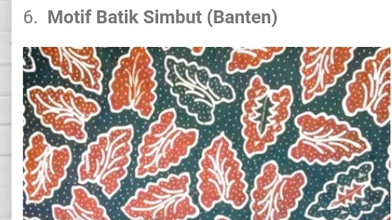 Simbut: Pesona Batik Banten yang Menyapa Langit