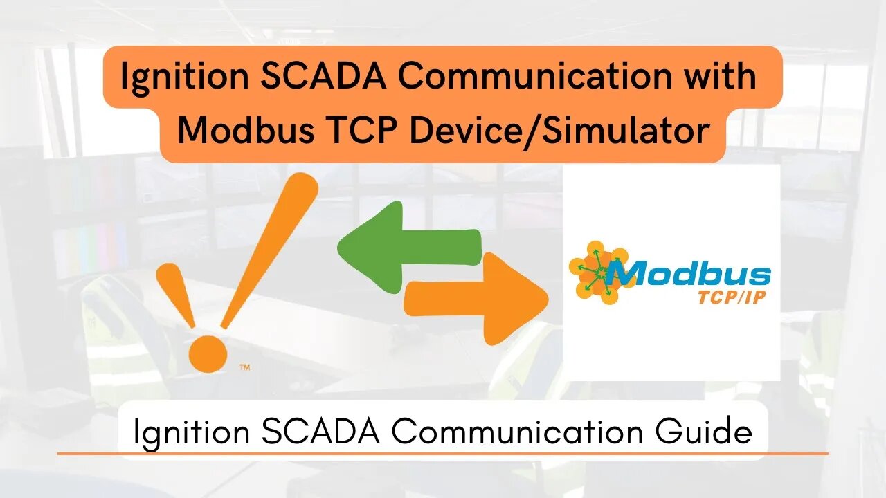 Ignition SCADA Communication with Modbus TCPIP Device Ignition SCADA