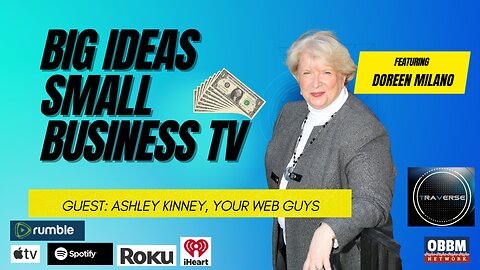 Websites and Local DFW - Big Ideas, Small Business TV with Doreen Milano on OBBM