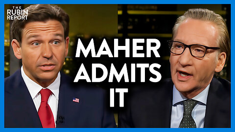 Watch DeSantis’ Face When Maher Admits NY Times Lied
