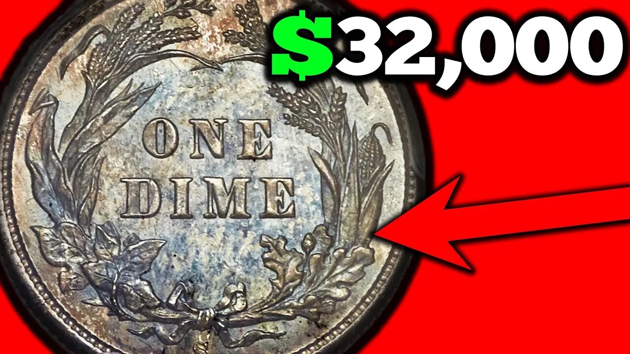 Super Rare Silver Coins Worth A Lot Of Money 1893 Barber Dime Values