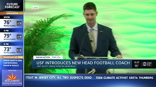 USF introduces new head football coach