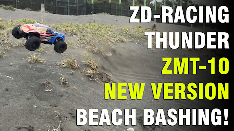 ZD-Racing Thunder ZMT-10 new version beach bashing!