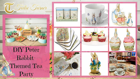 Teelie Turner | DIY Peter Rabbit-Themed Tea Party