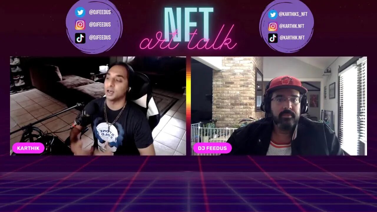 NFT ART TALK - EP 43 - AKA CHAMBO, WOLFMAN, NEO DELUXE, CEE CEE, PANINI  PRESS, LAREMY TUNSIL