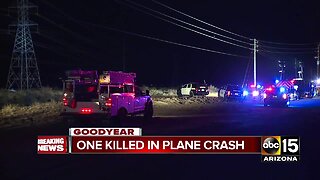 Small plane crashes near Phoenix Goodyear Airport