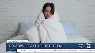 Doctors urge flu shot ahead of Fall