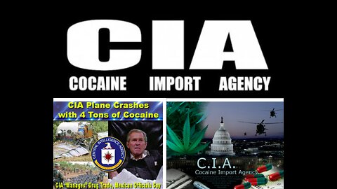 PART 2-4 - CIA Bush Clinton and global drug traffic -"CIA controls drug running around the world"