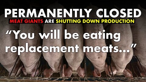 MEAT GIANTS are shutting down production... WHY?