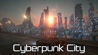 Cyberpunk Zero One - High Speed Drive CG 3D Animation