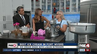 "Best Ice Cream" in Fort Myers shows off tasty cotton-candy treat