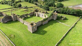Drone in Ireland captures spectacular ancient ruins