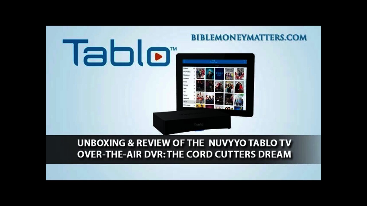 Unboxing & Review Of The Nuvyyo Tablo TV OverTheAir DVR The Cord