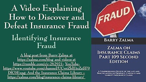 A Video Explaining How to Discover and Defeat Insurance Fraud