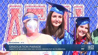 Mesa parents organize graduation parade for high school seniors