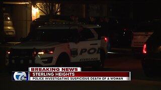 Sterling Heights police investigating death of woman