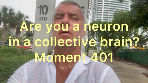 Are you a neuron in a collective brain? Moment 401