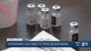 Oklahoma to open COVID-19 vaccine to nonresidents