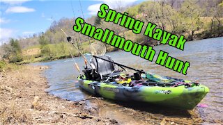 Spring Kayak Smallmouth Hunt