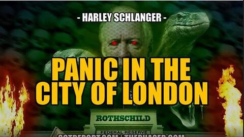 PANIC IN THE CITY OF LONDON -- Harley Schlanger w/ SGT REPORT: (08.31.2023)