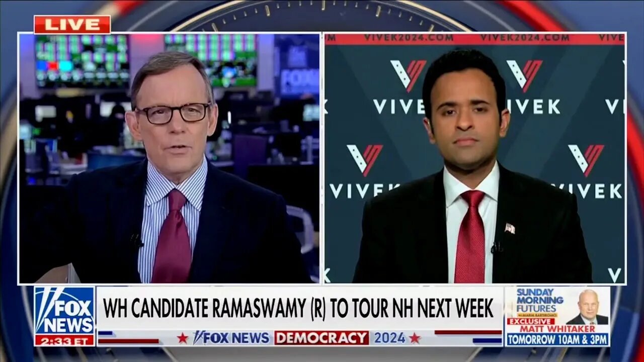 Vivek Ramaswamy On His 2024 Presidential Plan On Fox News 4823 