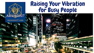 Raising Your Vibration for Busy People