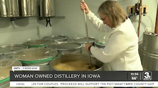 Local woman succeeding in male-dominated distillery business