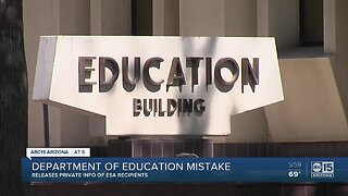 Department of Education mistakenly releases confidential information