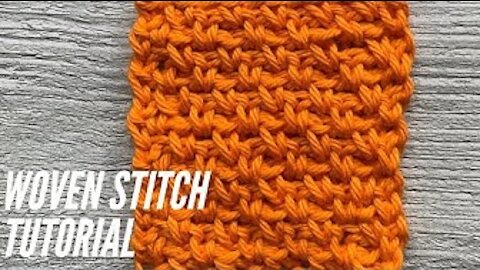 Woven Stitch Tutorial