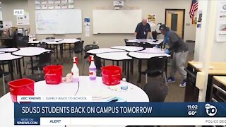 San Diego Unified welcomes back students Monday
