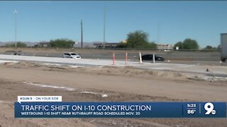 Major traffic switch coming to I-10 near Ruthrauff