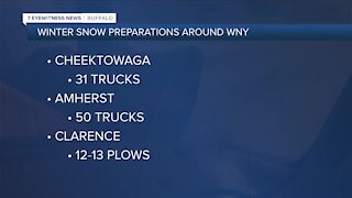 WNY road crews 'ready' to take on weekend winter storm