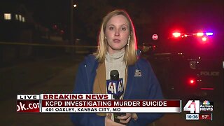 KCPD investigating murder suicide