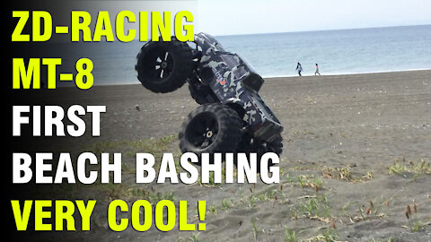 ZD-Racing MT-8 (Pirates 3) First Beach Bashing! COOL!