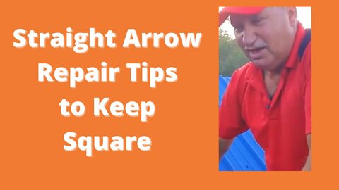 How To Adjust And Keep Roof Square #Shorts
