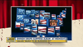Eminem drops surprise album at midnight