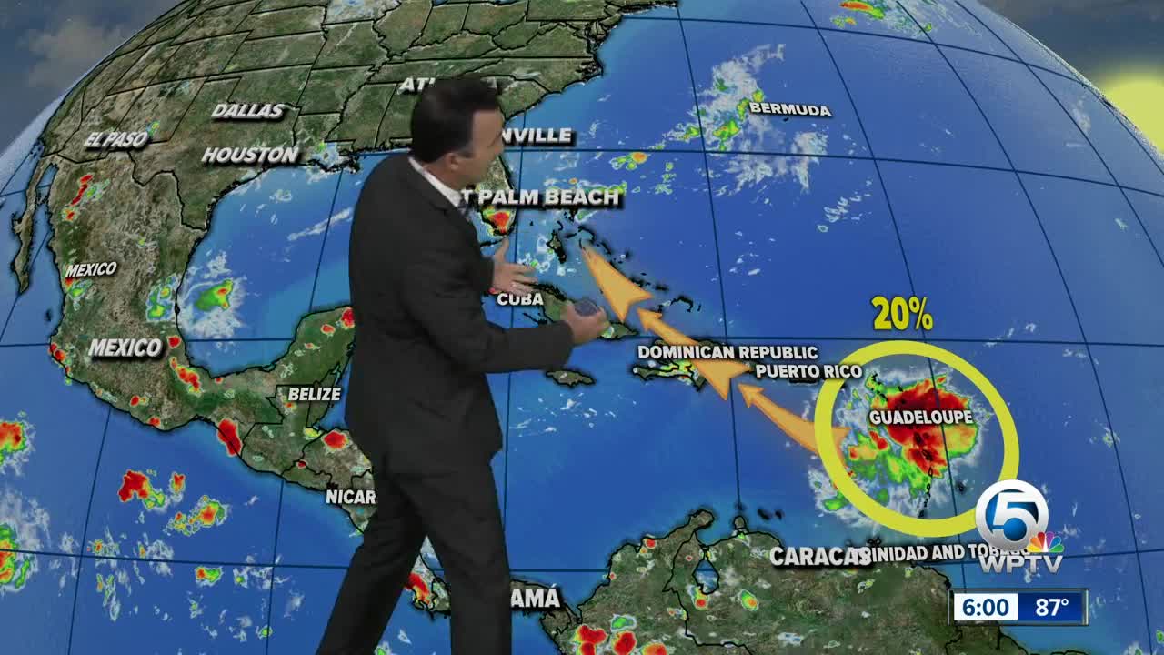 Tropical Wave has 20 chance to develop
