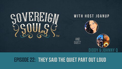 SOVEREIGN SOULS ep. 22: "They Said the Quiet Part Out Loud", ft. Diddy & Johnny from RikiLeaks