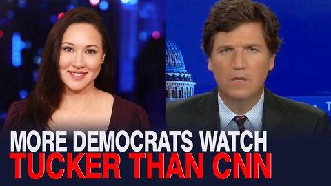 Tucker Beats CNN and MSNBC With DEMOCRATIC VIEWERS