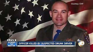 CHP Officer killed by suspected drunk driver