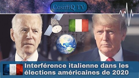 Élection USA 2020. Interférence Italienne et déclaration sous serment, 06/01/2020